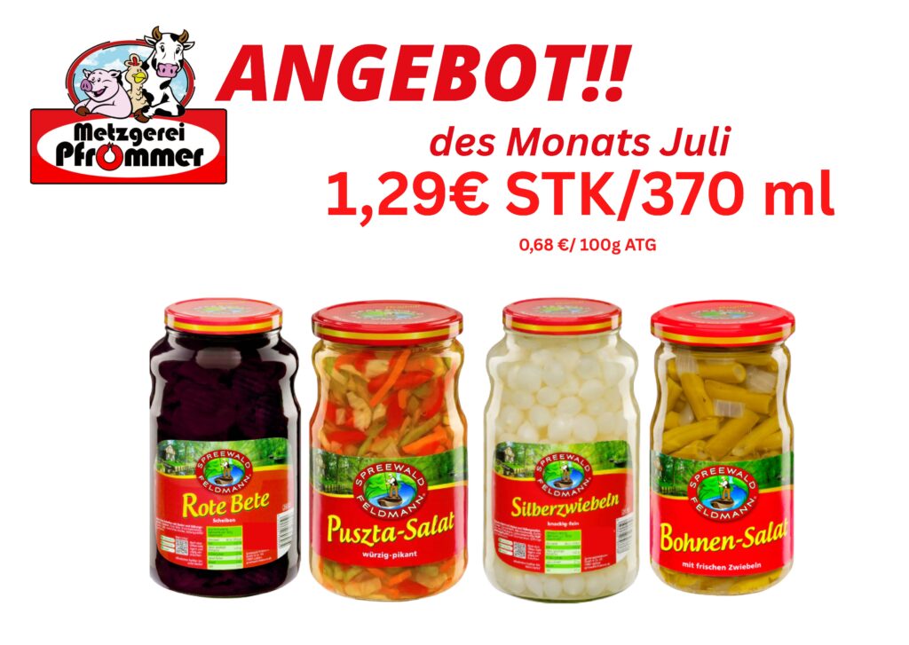 Angebot des Monats Juli
