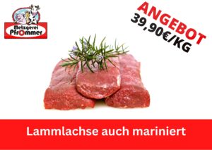 Wochenangebote Lammlachse auch mariniert