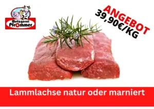 Wochenangebote Lammlachse natur oder mariniert